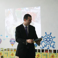 Goście na otwarciu Wesołego Uśmiechu